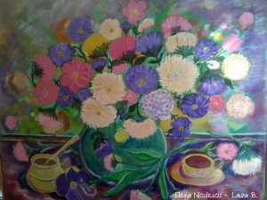 tablou culori si pasiunea pt flori 2012