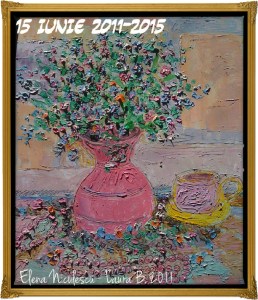 myosotis aniv framed